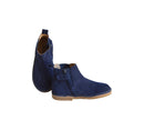 Bottines Souples Élastique Mixtes Sasha - Nubuck Bleu Foncé - Mixte