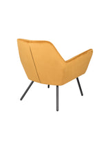 Bon Velours - Lounge Chair - Fabric - Gold