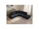 Anda - Canapé D'Angle L Fixe Modulable - Tissu Chenille - Angle Gauche
