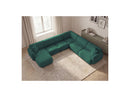 Anda - Modular Fixed Panoramic Sofa - With 1 Chaise Lounge, 2 Low Chairs and 1 Small Corner - Right Angle