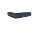 Anda - Modular Fixed Panoramic Sofa - With 1 Chaise Lounge, 2 Low Chairs and 1 Small Corner - Right Angle