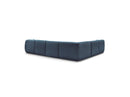 Anda - Sofá Panorámico Fijo Modular - Con 1 Chaise Lounge, 2 Sillones Bajos y 1 Rinconera Pequeña - Esquina Izquierda