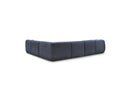 Anda - Modular Fixed Panoramic Sofa - With 1 Chaise Lounge, 2 Low Chairs and 1 Small Corner - Right Angle