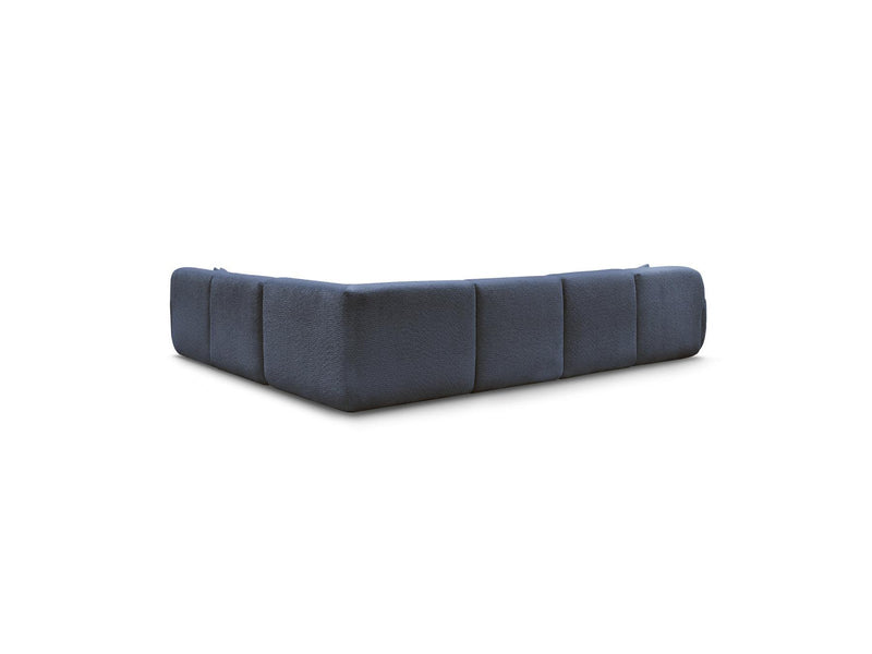 Anda - Modular Fixed Panoramic Sofa - With 1 Chaise Lounge, 2 Low Chairs and 1 Small Corner - Right Angle