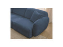 Anda - Modular Fixed Panoramic Sofa - With 1 Chaise Lounge, 2 Low Chairs and 1 Small Corner - Right Angle