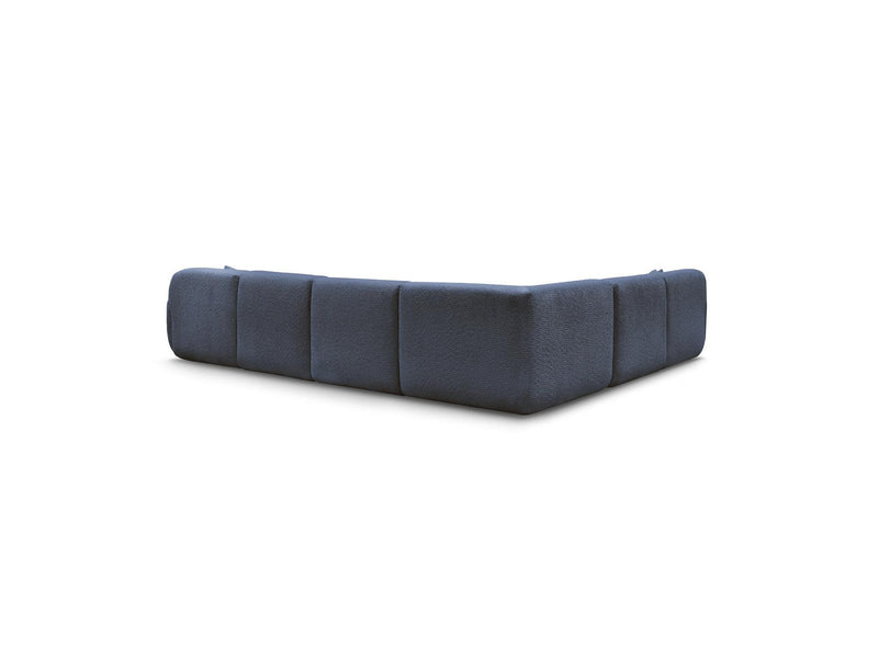 Anda - Sofá Panorámico Fijo Modular - Con 1 Chaise Lounge, 2 Sillones Bajos y 1 Rinconera Pequeña - Esquina Izquierda
