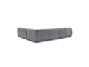 Anda - Modular Fixed Panoramic Sofa - With 1 Chaise Lounge, 2 Low Chairs and 1 Small Corner - Right Angle