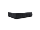 Anda - Modular Fixed Panoramic Sofa - With 1 Chaise Lounge, 2 Low Chairs and 1 Small Corner - Right Angle