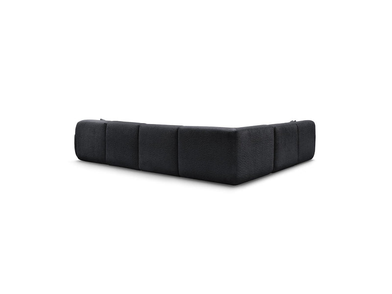 Anda - Sofá Panorámico Fijo Modular - Con 1 Chaise Lounge, 2 Sillones Bajos y 1 Rinconera Pequeña - Esquina Izquierda