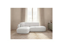 Anda - Sofá esquinero modular fijo - Con 1 chaise longue y 1 sillón extremo - Esquinero izquierdo