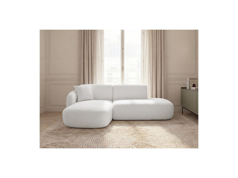 Anda - Sofá esquinero modular fijo - Con 1 chaise longue y 1 sillón extremo - Esquinero izquierdo