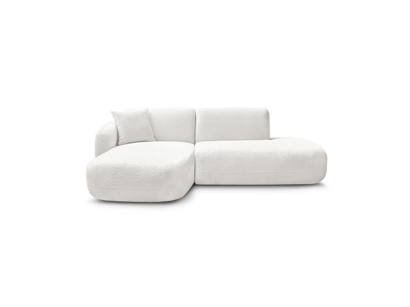 Anda - Sofá esquinero modular fijo - Con 1 chaise longue y 1 sillón extremo - Esquinero izquierdo