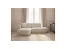 Anda - Sofá esquinero modular fijo - Con 1 chaise longue y 1 sillón extremo - Esquinero izquierdo