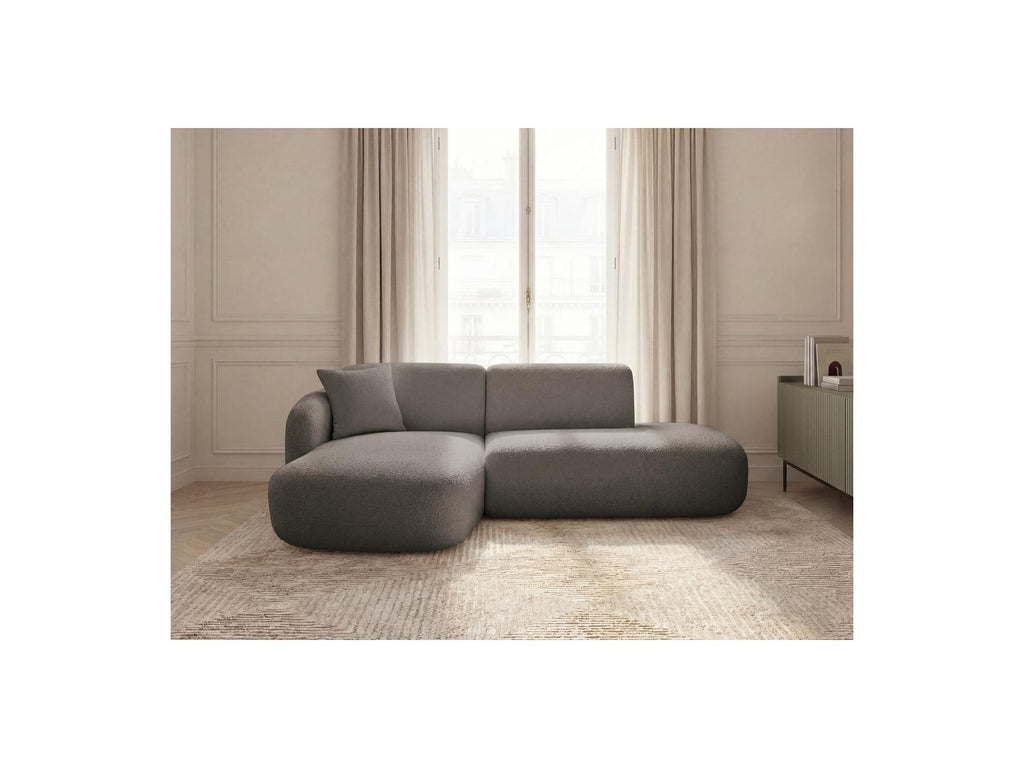 Anda - Canapé D'Angle Fixe Modulable - Avec 1 Méridienne Et 1 Chauffeuse Bout De Canapé - Angle Gauche