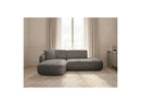 Anda - Sofá esquinero modular fijo - Con 1 chaise longue y 1 sillón extremo - Esquinero izquierdo