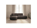 Anda - Sofá esquinero modular fijo - Con 1 chaise longue y 1 sillón extremo - Esquinero izquierdo