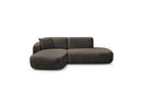 Anda - Sofá esquinero modular fijo - Con 1 chaise longue y 1 sillón extremo - Esquinero izquierdo