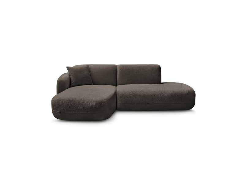Anda - Sofá esquinero modular fijo - Con 1 chaise longue y 1 sillón extremo - Esquinero izquierdo
