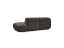 Anda - Sofá esquinero modular fijo - Con 1 chaise longue y 1 sillón extremo - Esquinero izquierdo