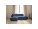 Anda - Sofá esquinero modular fijo - Con 1 chaise longue y 1 sillón extremo - Esquinero izquierdo