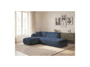 Anda - Sofá esquinero modular fijo - Con 1 chaise longue y 1 sillón extremo - Esquinero izquierdo