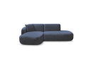 Anda - Sofá esquinero modular fijo - Con 1 chaise longue y 1 sillón extremo - Esquinero izquierdo