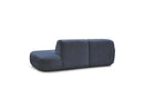 Anda - Sofá esquinero modular fijo - Con 1 chaise longue y 1 sillón extremo - Esquinero izquierdo