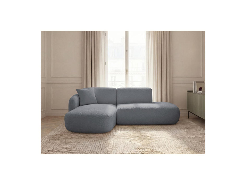 Anda - Canapé D'Angle Fixe Modulable - Avec 1 Méridienne Et 1 Chauffeuse Bout De Canapé - Angle Gauche