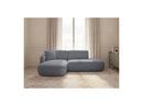 Anda - Sofá esquinero modular fijo - Con 1 chaise longue y 1 sillón extremo - Esquinero izquierdo