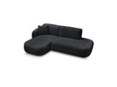 Anda - Sofá esquinero modular fijo - Con 1 chaise longue y 1 sillón extremo - Esquinero izquierdo