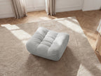 Serena Mottled Fabric Pouf