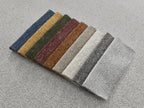 Serena Mottled Fabric Pouf