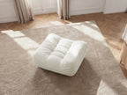 Serena Mottled Fabric Pouf
