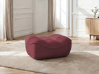 Serena Mottled Fabric Pouf