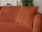 Anda - Canapé D'Angle Fixe Modulable Avec 1 Méridienne, 1 Chauffeuse Bout De Canapé Et 1 Pouf - Angle Droit