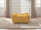 Serena Mottled Fabric Pouf