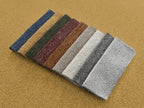 Serena Mottled Fabric Pouf
