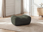 Serena Mottled Fabric Pouf