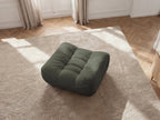 Serena Mottled Fabric Pouf