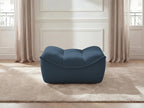Serena Mottled Fabric Pouf