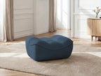 Serena Mottled Fabric Pouf