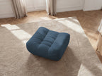 Serena Mottled Fabric Pouf