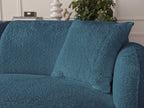 Anda - Canapé D'Angle Fixe Modulable Avec 1 Méridienne, 1 Chauffeuse Bout De Canapé Et 1 Pouf - Angle Droit
