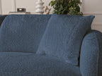 Anda - Canapé D'Angle Fixe Modulable Avec 1 Méridienne, 1 Chauffeuse Bout De Canapé Et 1 Pouf - Angle Droit