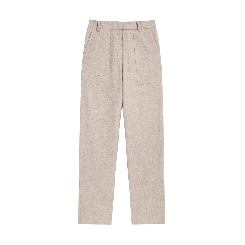 Lily - Pantalon - Beige Clair Café