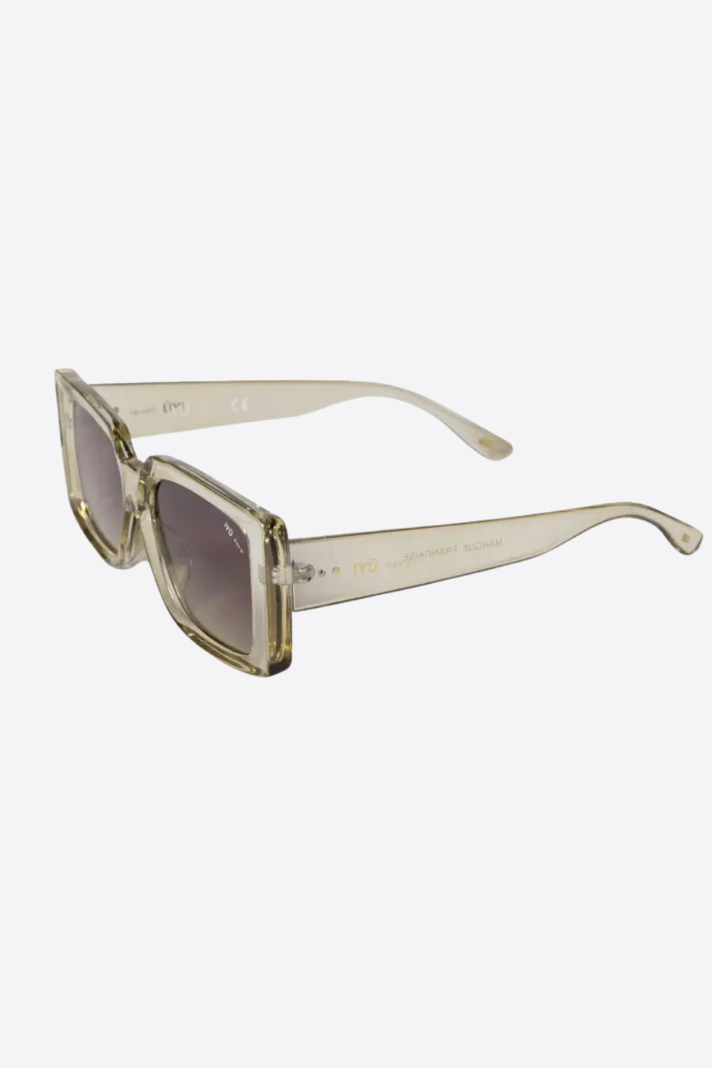 Sunglasses - Beige Crystal - Women