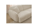 Anda - Canapé D'Angle Fixe Modulable - Tissu Chenille - Angle Droit