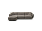 Anda - Modular Fixed Corner Sofa - Chenille Fabric - Left Corner