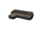 Anda - Modular Fixed Corner Sofa - Chenille Fabric - Left Corner