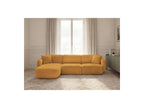 Anda - Modular Fixed Corner Sofa - Chenille Fabric - Left Corner